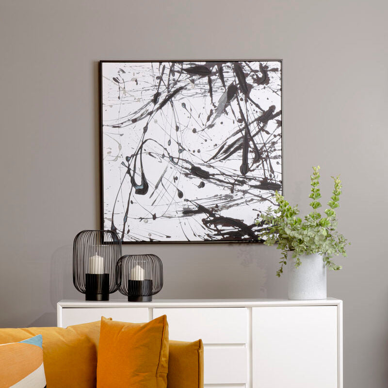 Astratto Black And White Wall Art