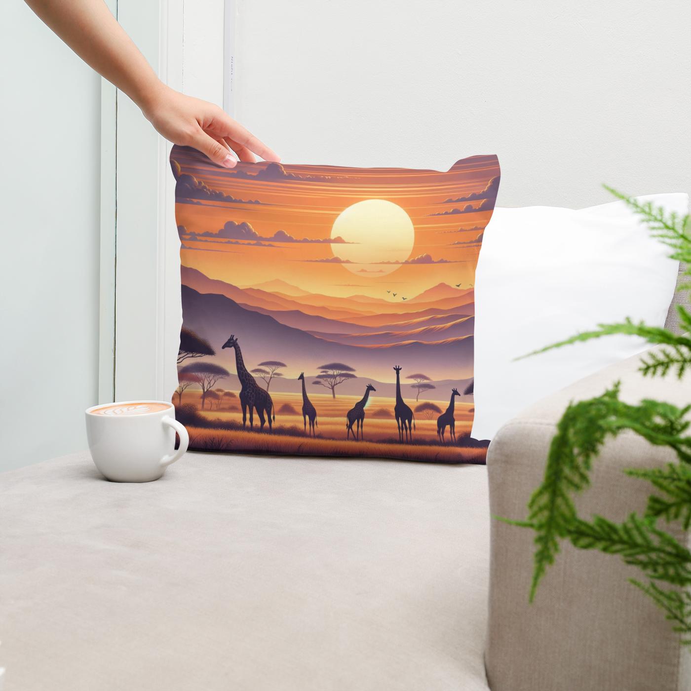 Mystic Wilderness Cotton Cushion