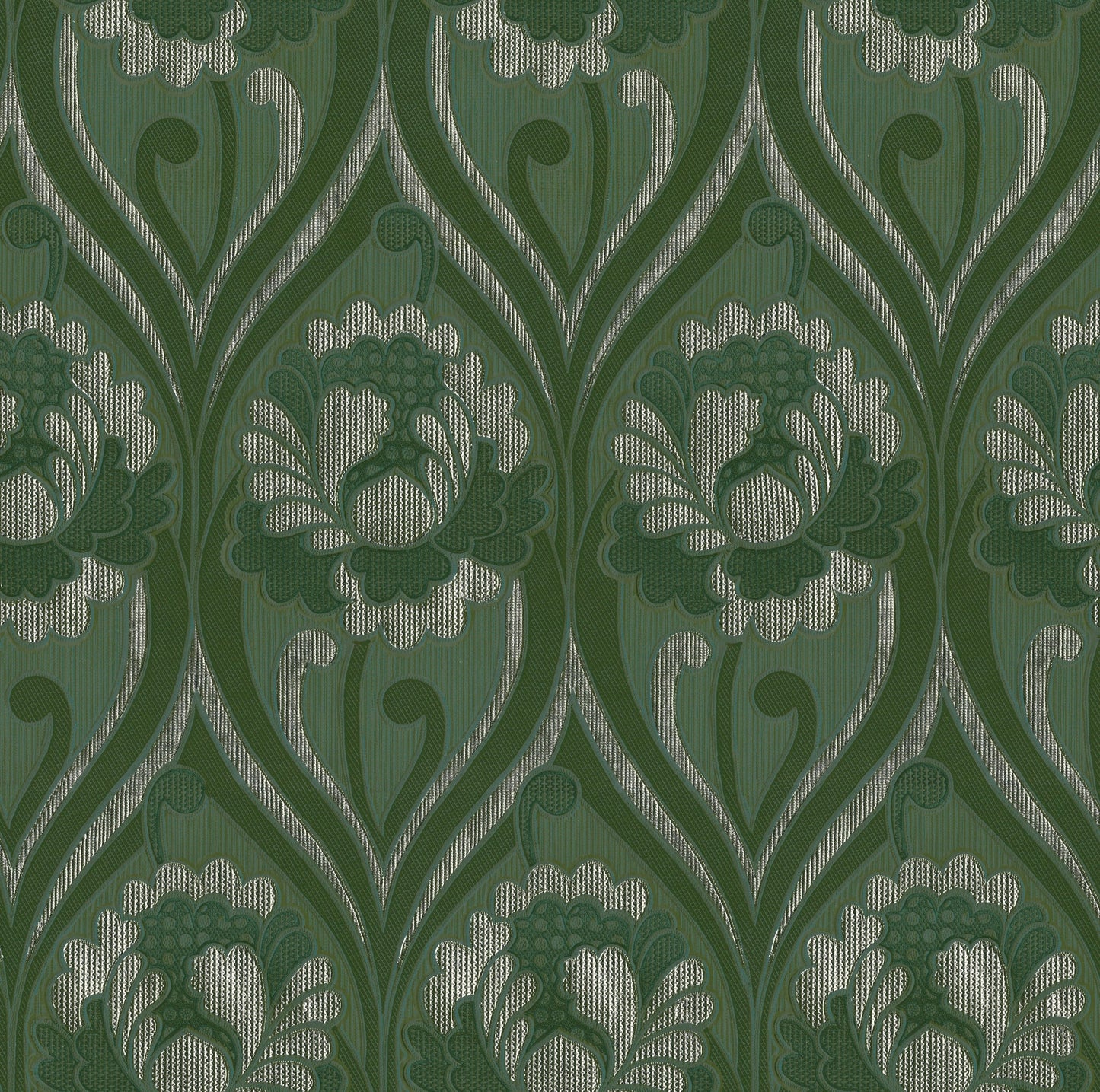 Vintage floral Damask Wallpaper