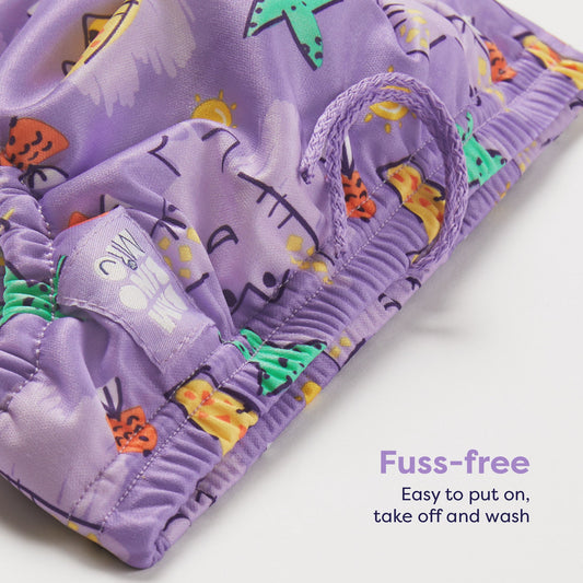 Reusable Swim Nappy in Flame