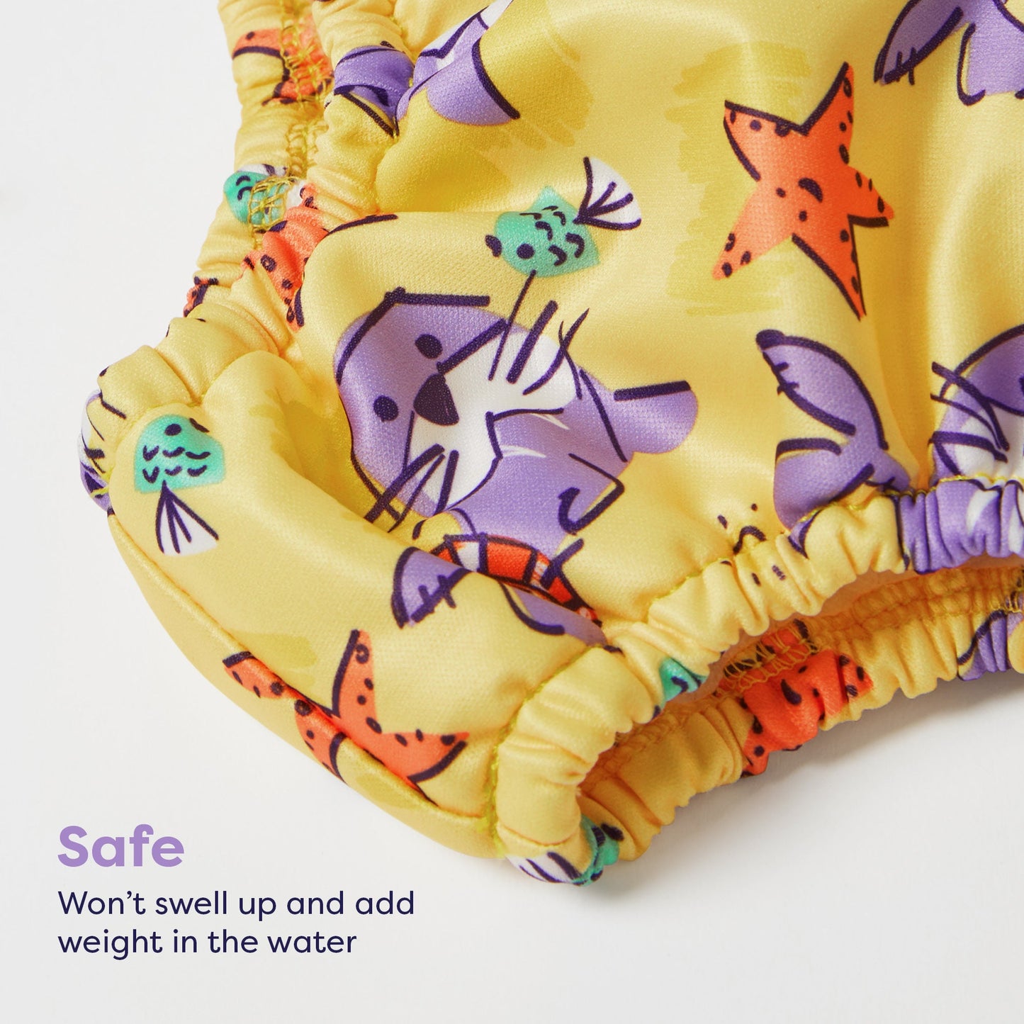 Reusable Swim Nappy in Puffin Parade