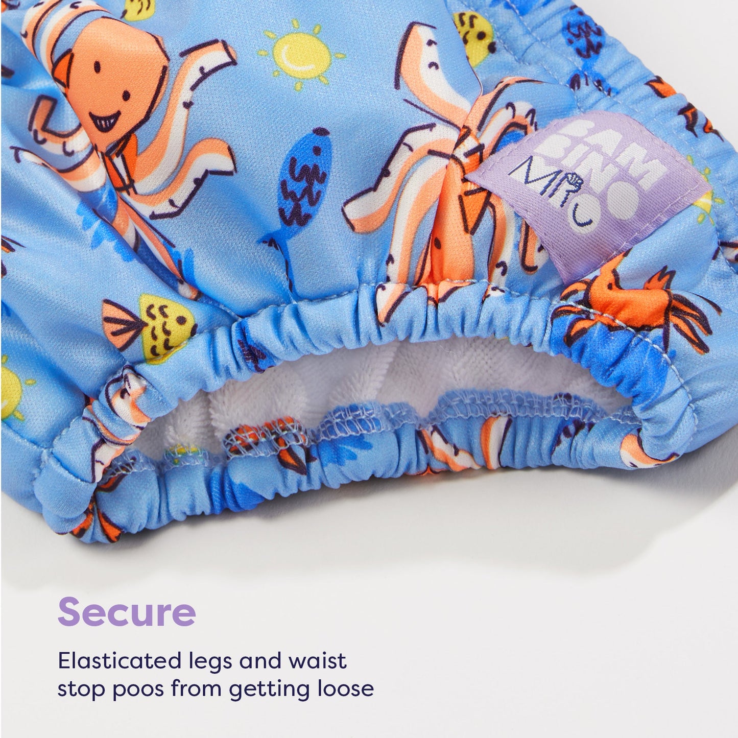 Reusable Swim Ready 3 Piece Set in Tropical