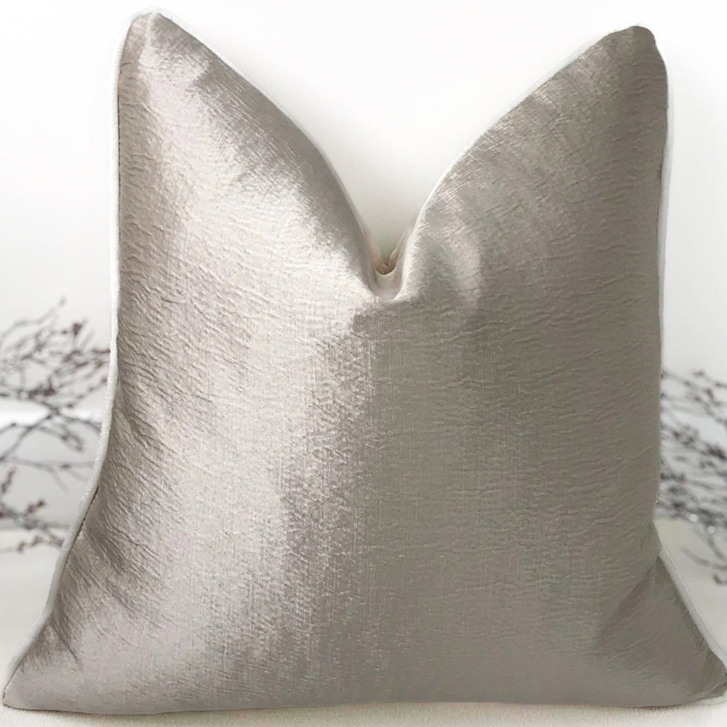 The Couture Cushion - The Champagne Solomon - Style No. 18