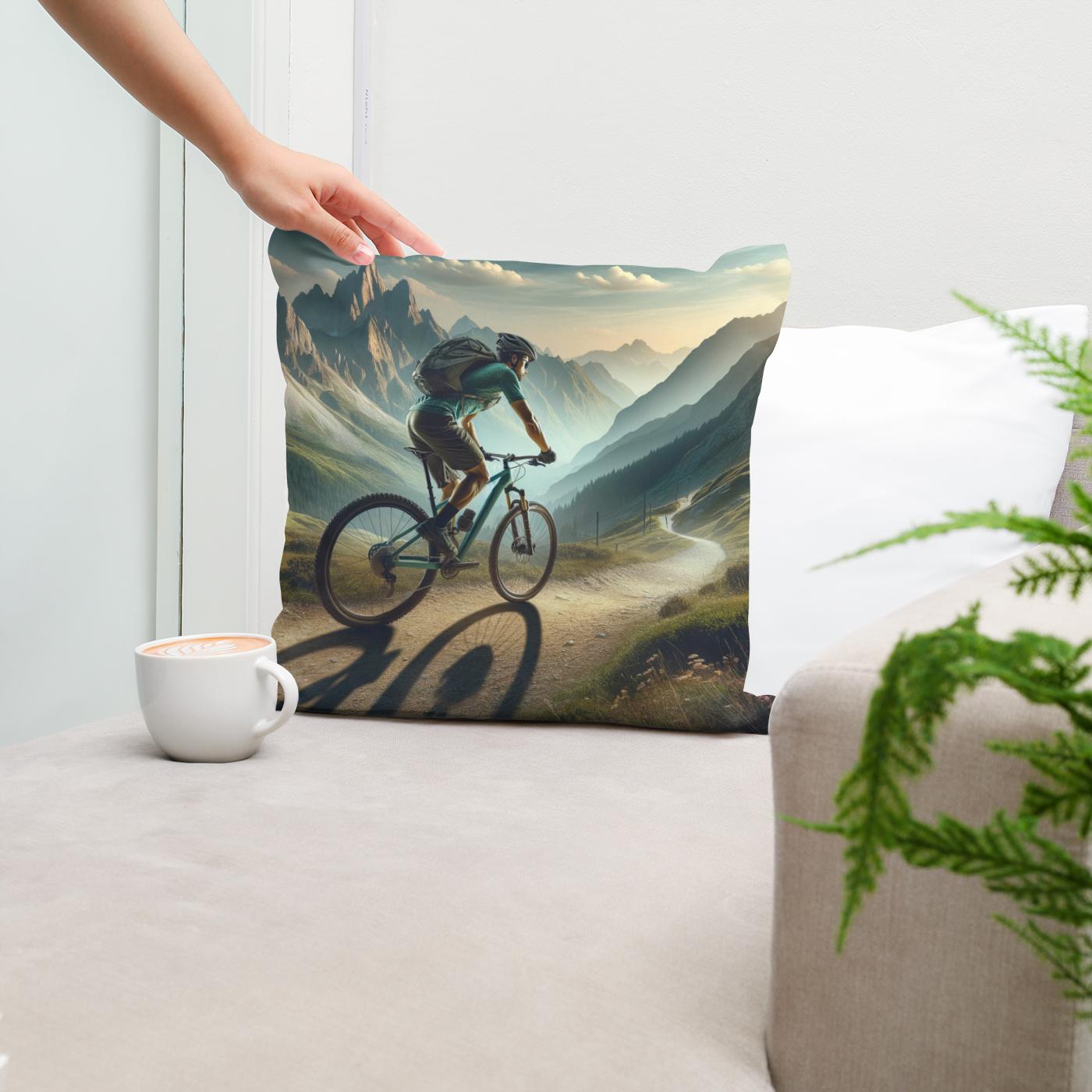 Mountain Trail Cotton Cushion