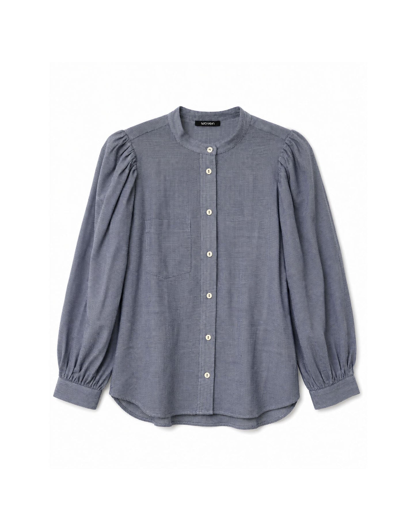 ingrid blouse | oxford blue