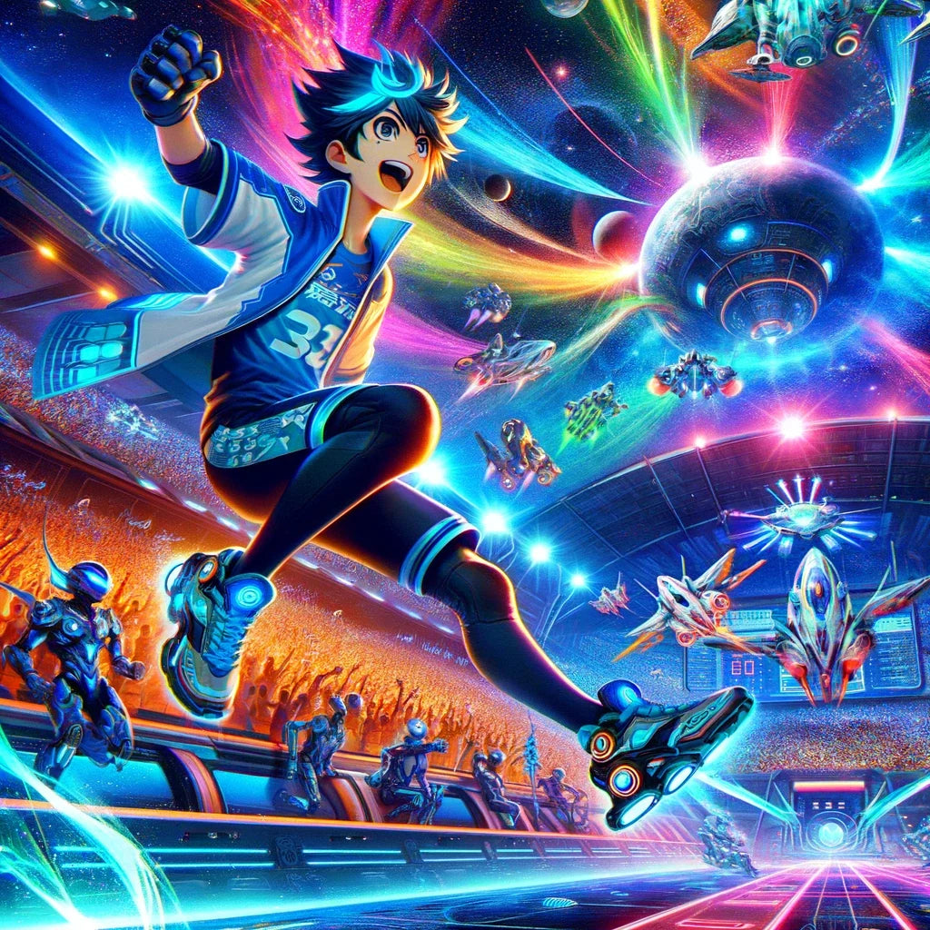 Interstellar Sports Showdown Cotton Cushion
