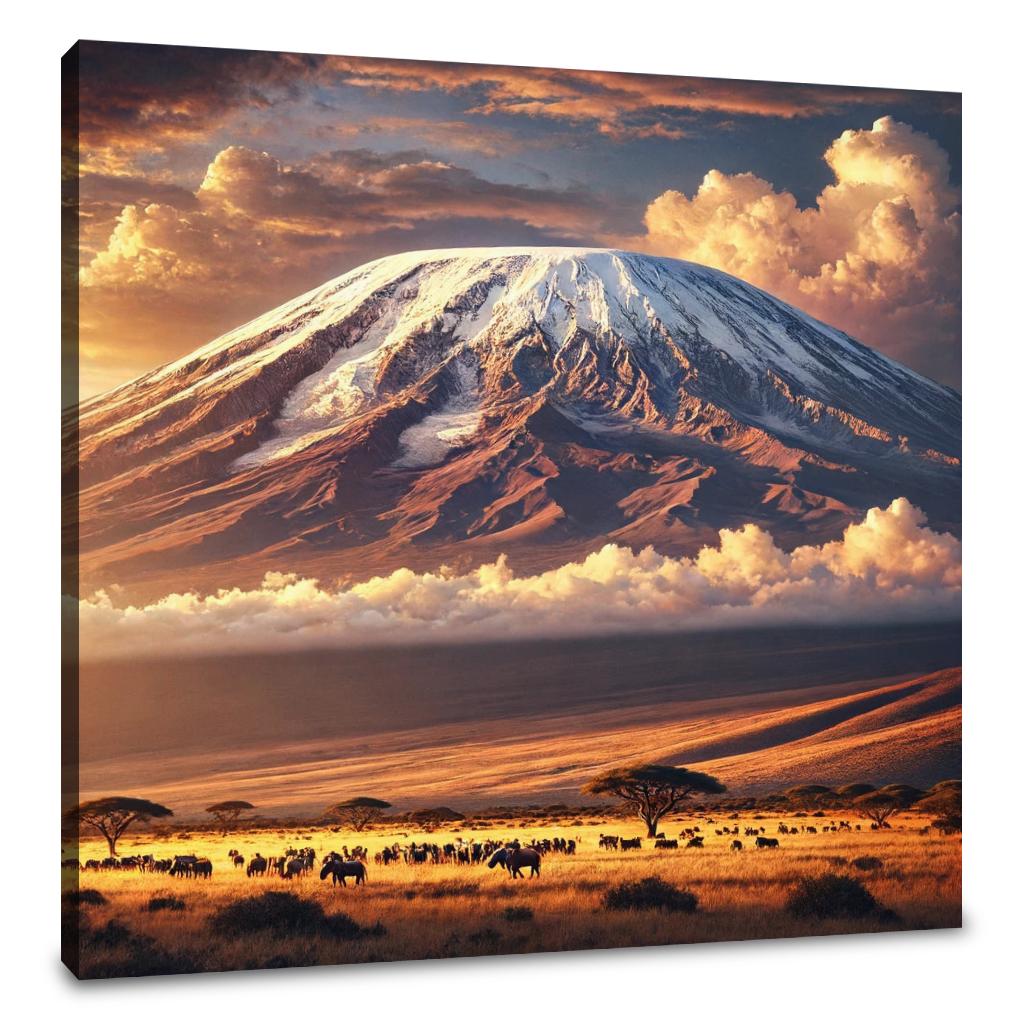 Kilimanjaro Sunrise Canvas