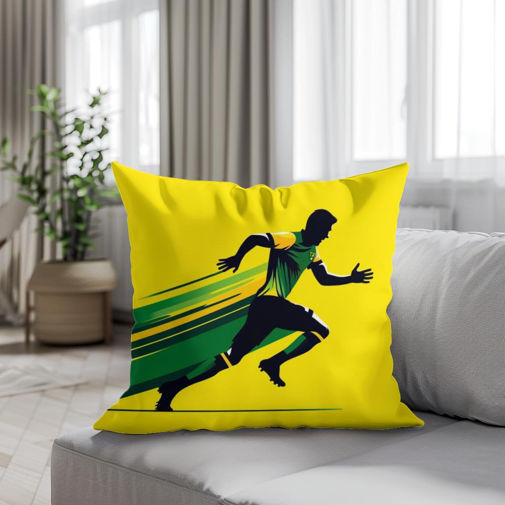 Norwich Sprint Cotton Cushion