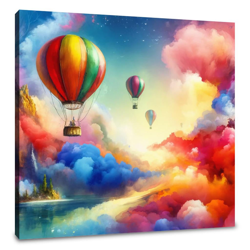 Whimsical Heights Canvas