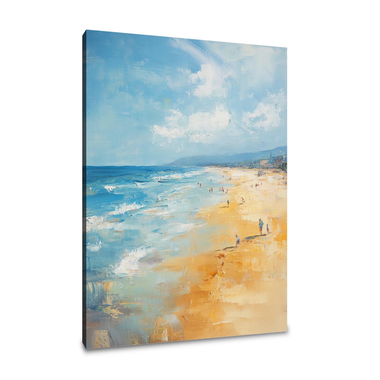 Blissful Beach Days Canvas