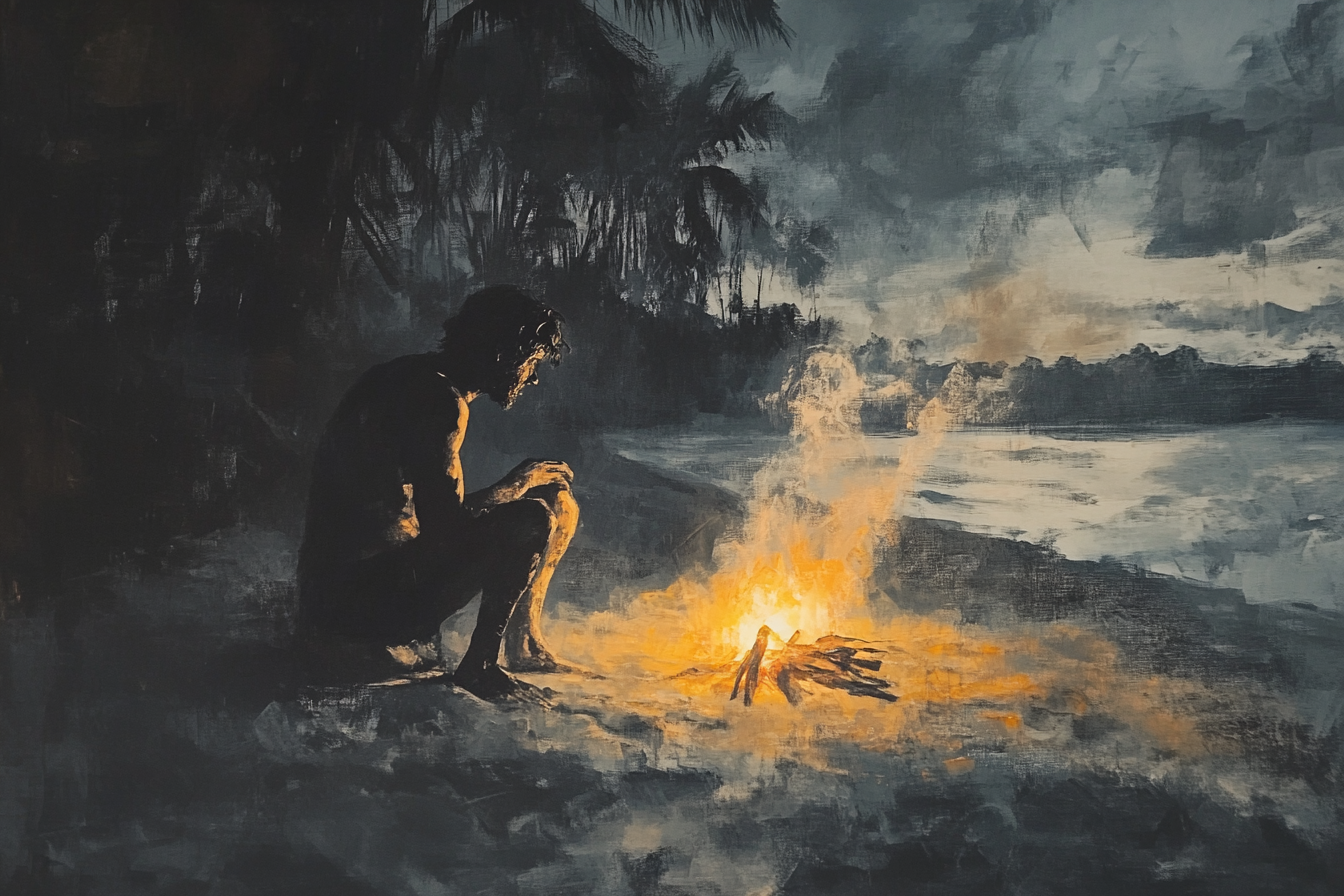 Island Solitude Canvas