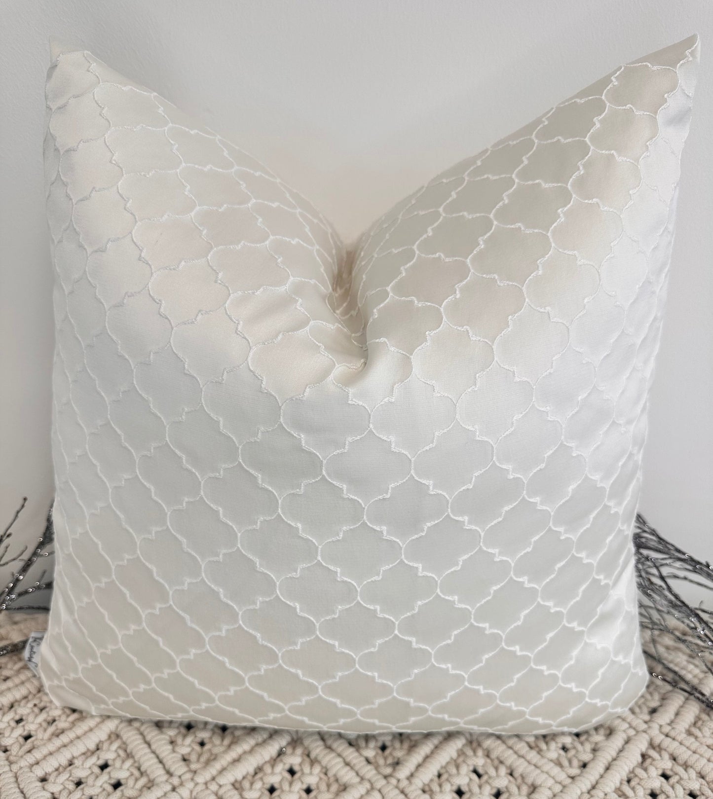 The Couture Cushion - The Ivory Lasson - Style No. 209