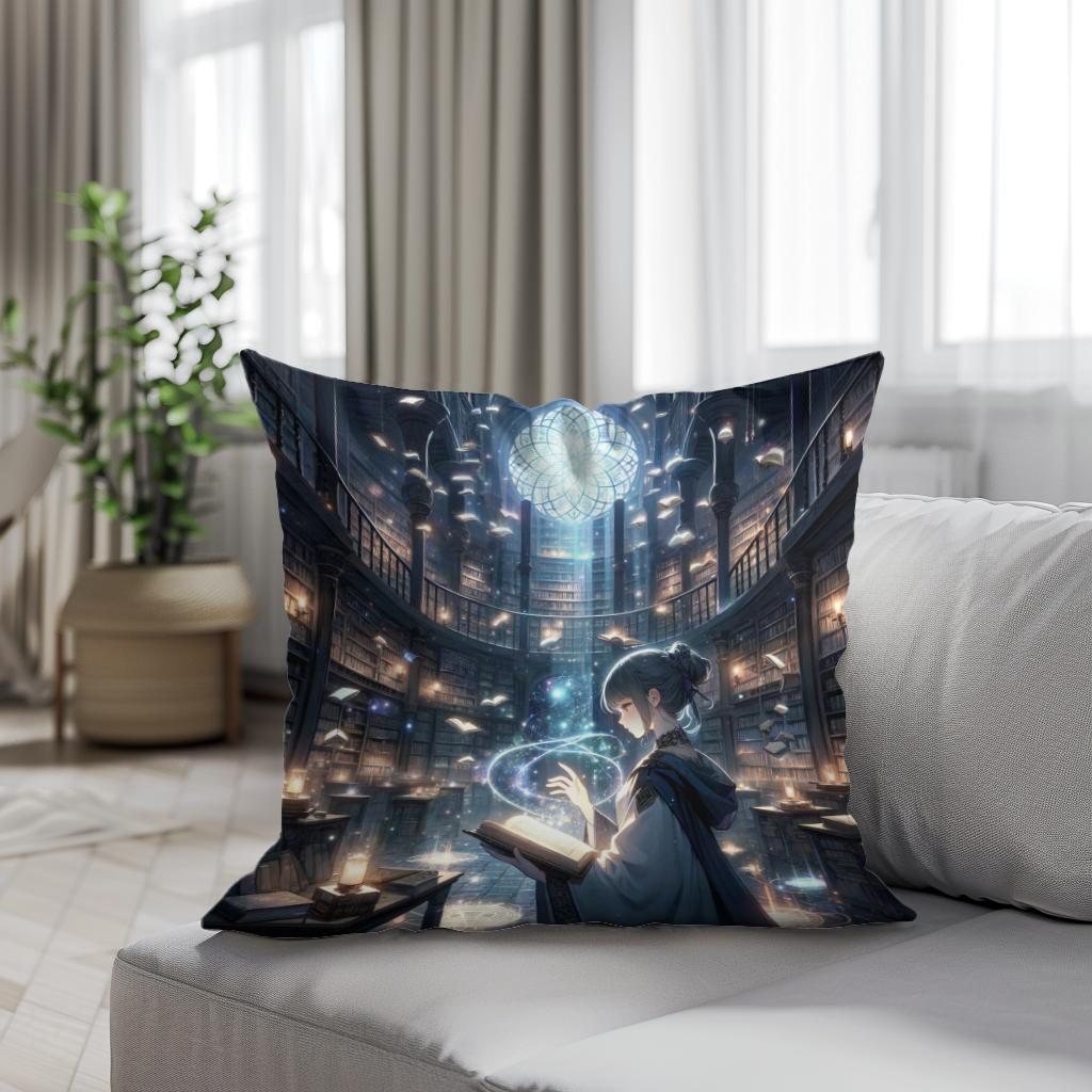 Sorceress's Sanctum Cotton Cushion