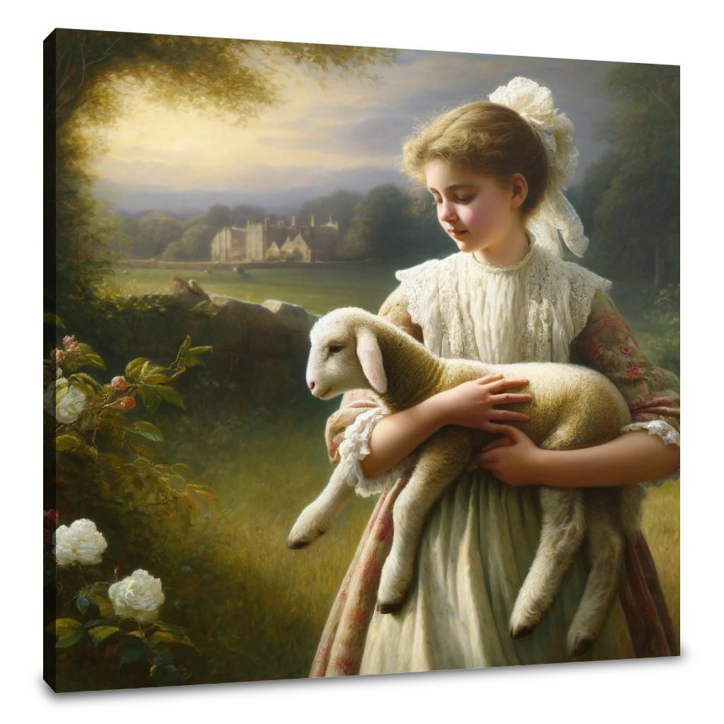 Innocence in Bloom Canvas
