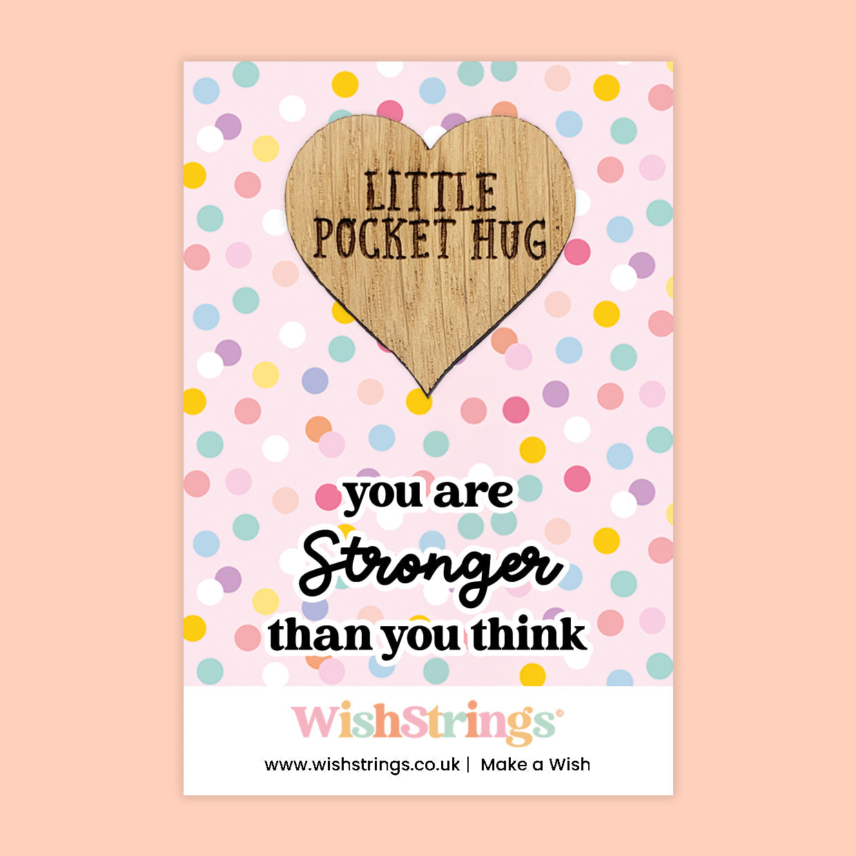 Pocket Hug - Good Friends Are Like Stars That Twinkle | Thoughtful Long Distance Gift | Keepsake Token for Sending Hugs to a Special Friend