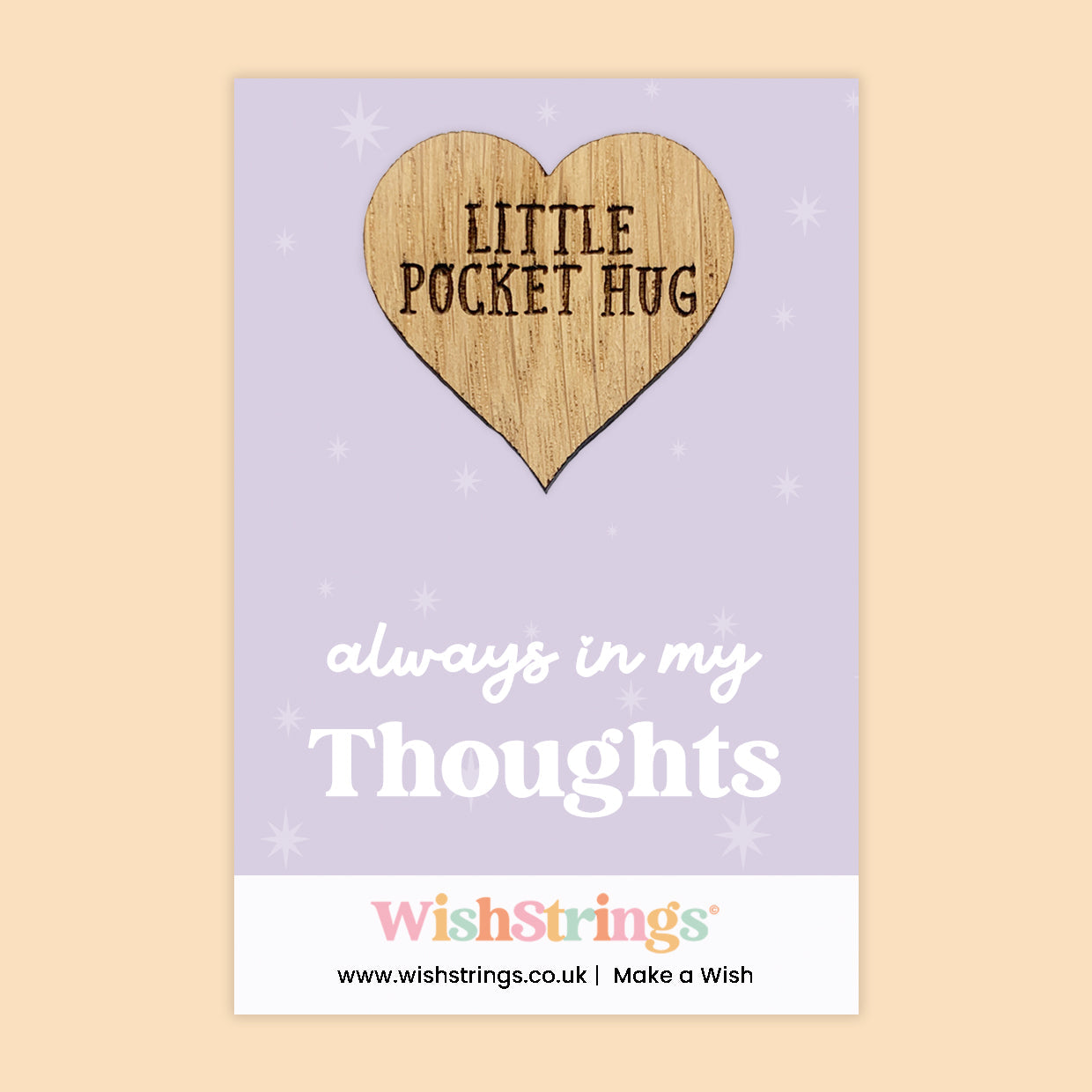 Pocket Hug – Always In My Thoughts | Thoughtful Token Gift for Support & Care | Mini Keepsake to Show You’re There