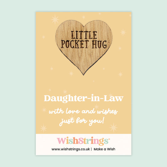 Pocket Hug - Bee Happy | Cute Bee Theme Gift for Positivity & Joy | Keepsake Token for Sending a Hug, Support & Happiness