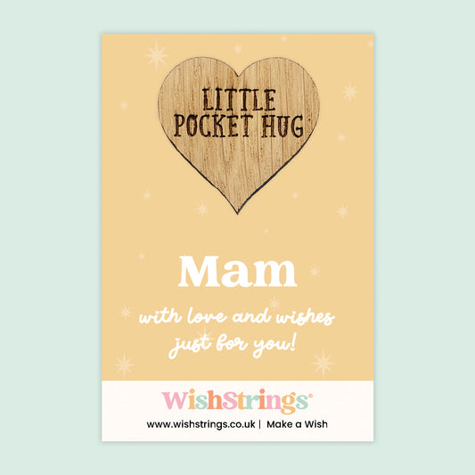 Pocket Hug – Mam | Thoughtful Mini Gift for Mam | Heartfelt Keepsake Token of Love and Appreciation