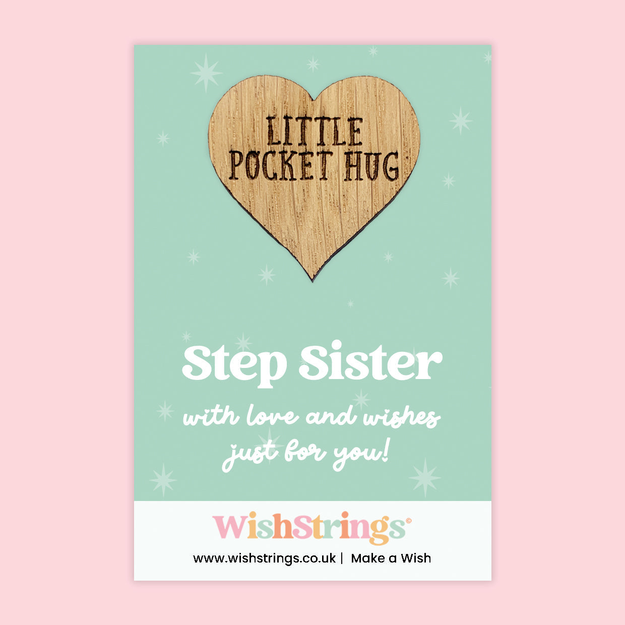 Pocket Hug - Count Your Blessings | Encouragement & Positivity Gift | Keepsake Token for Sending Hugs, Support & Tough Times