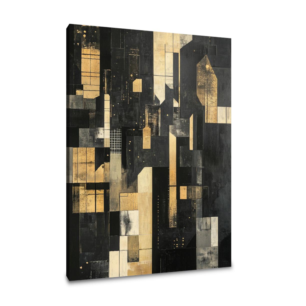 Midnight Metropolis Canvas