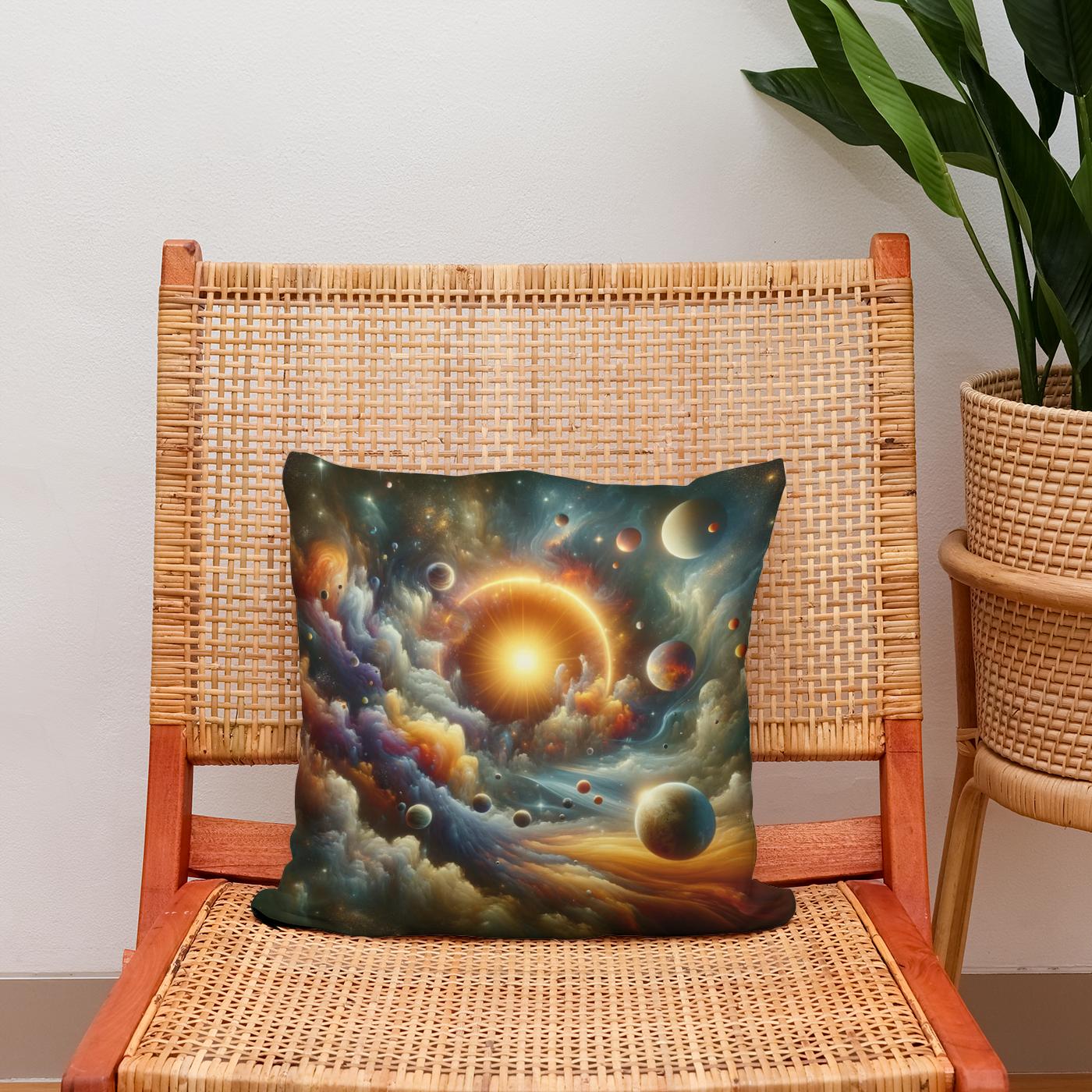 Dreamscape Cosmos Cotton Cushion