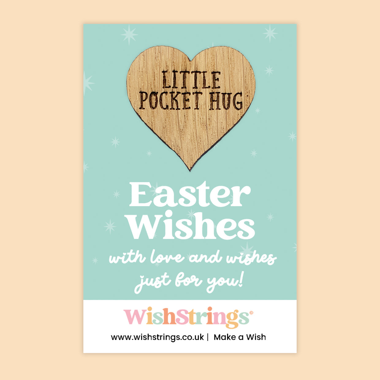 Pocket Hug – Easter Wishes | Thoughtful Easter Token Gift | Mini Keepsake for Springtime Cheer & Love