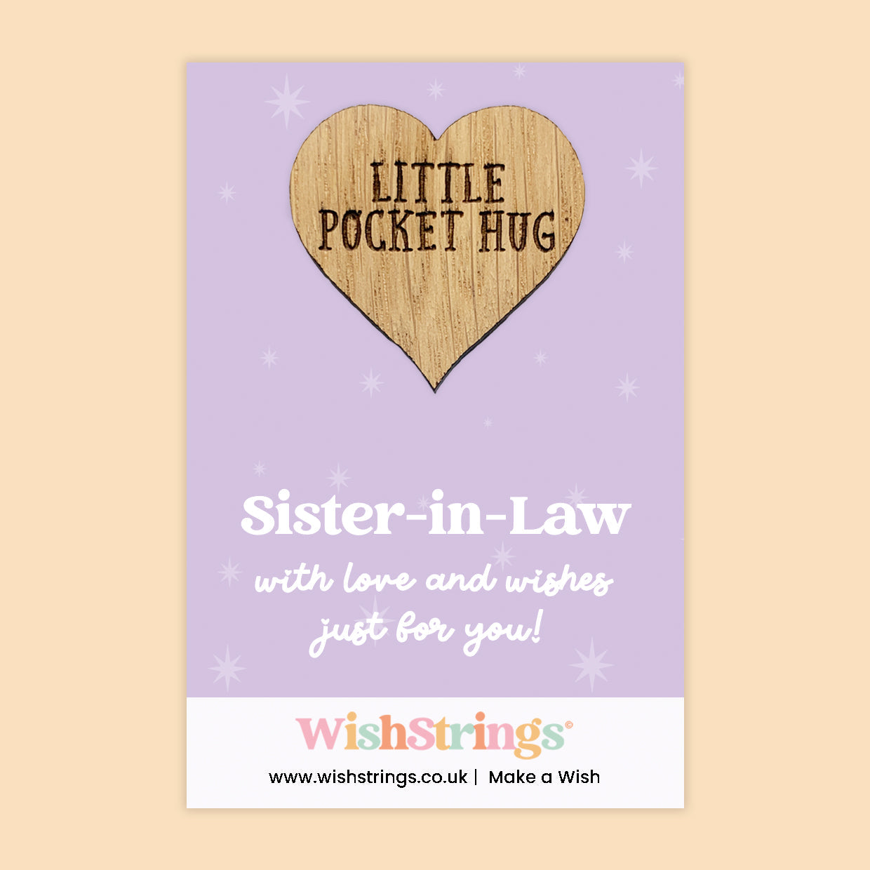 Pocket Hug - Special Nanny | Thoughtful Gift from the Kids | Keepsake Token for Sending Hugs & Love to a Cherished Nanny