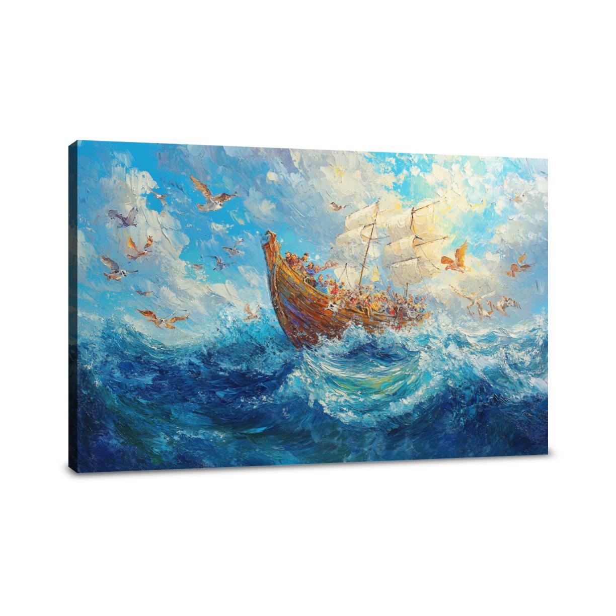 Ark of Animals Canvas