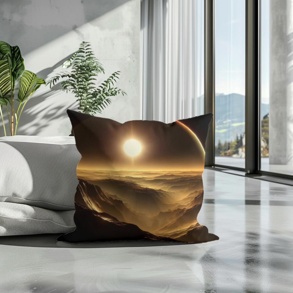 Venus's Aphrodite Dawn Cotton Cushion