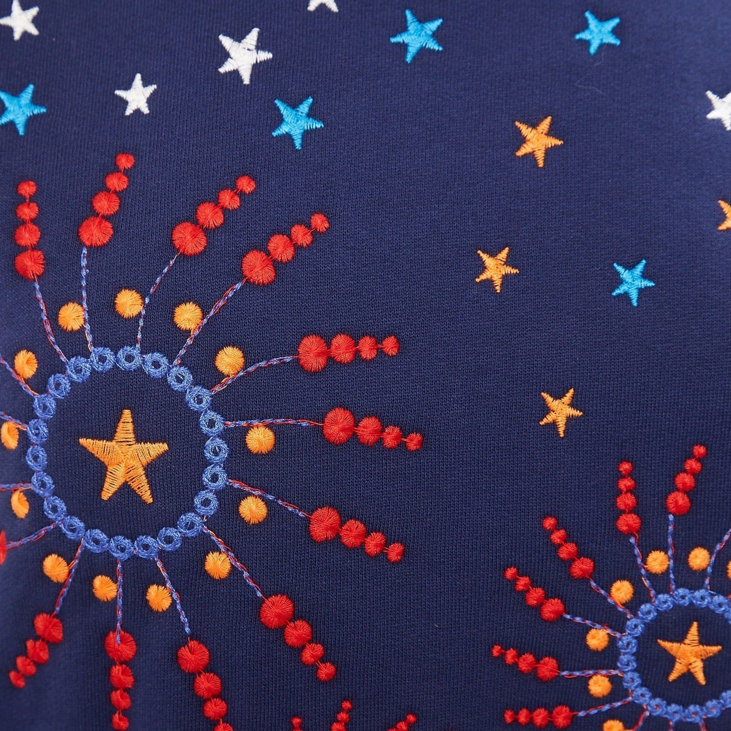 Louche Jan Firework Embroided Sweatshirt