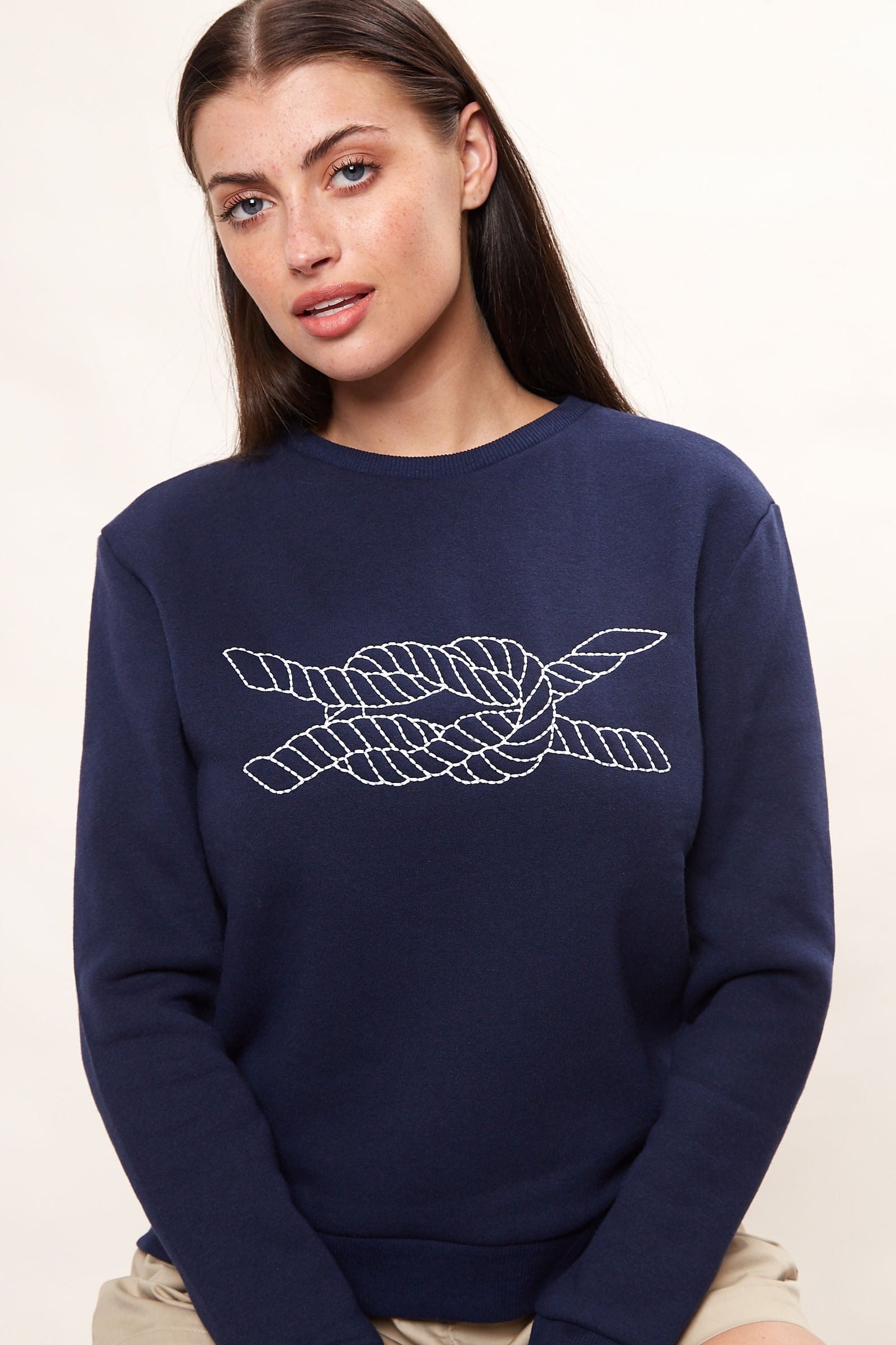 Louche Jan Knot Embroidered Sweatshirt