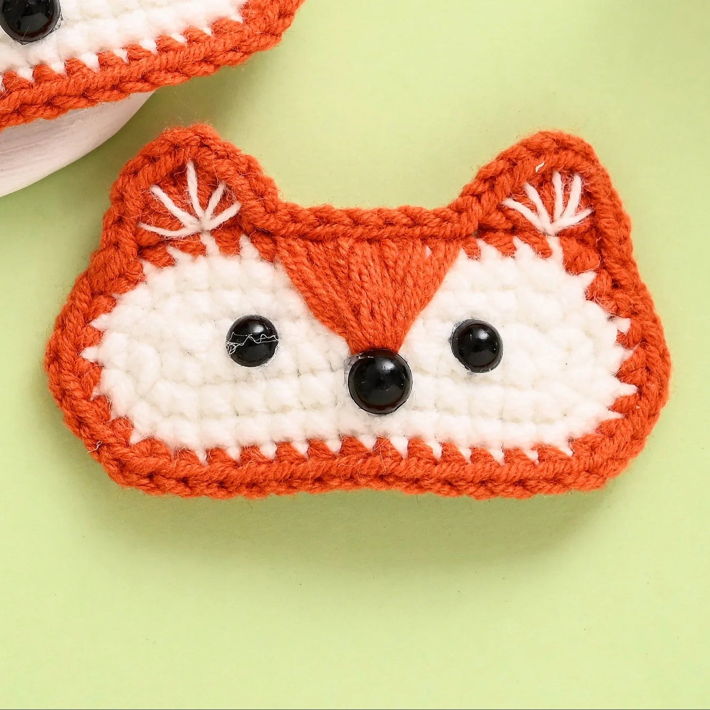 Hair Clip Fox and Star rainbow