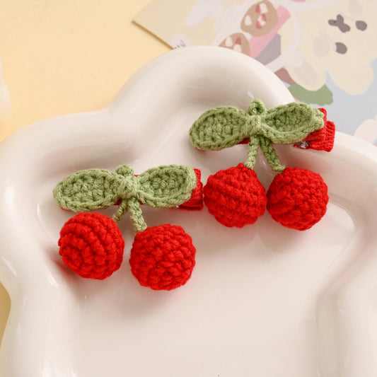 Cherry Hair Clip