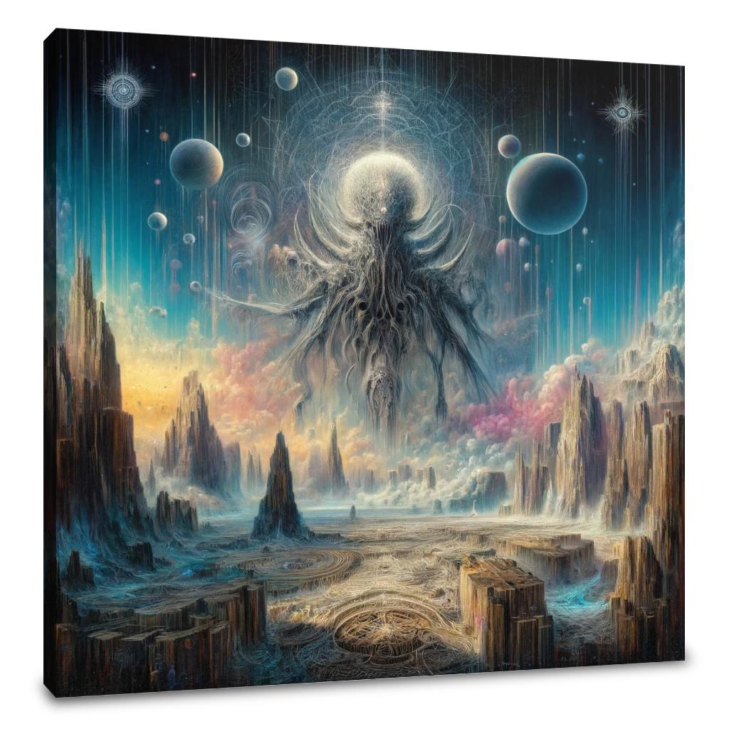 Nyarlathotep's Descent Canvas