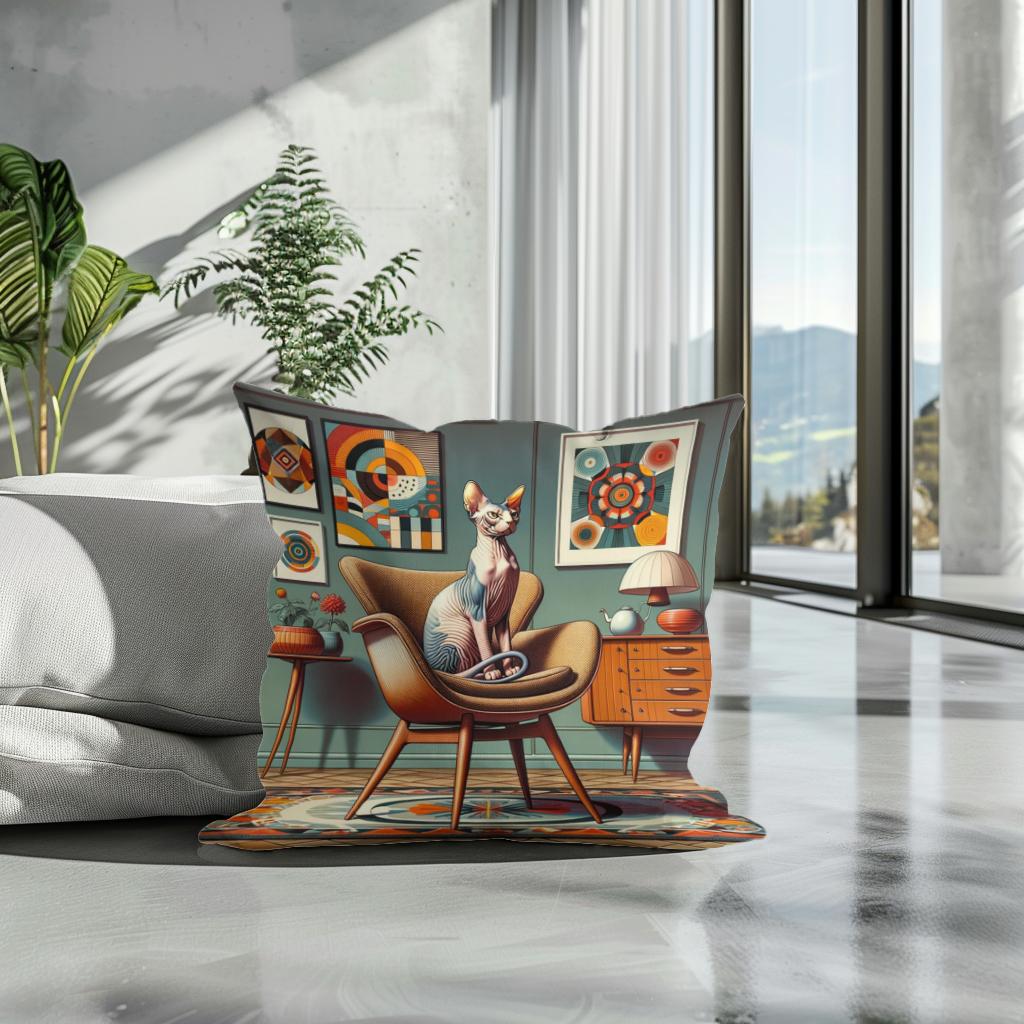Modern Elegance Cotton Cushion