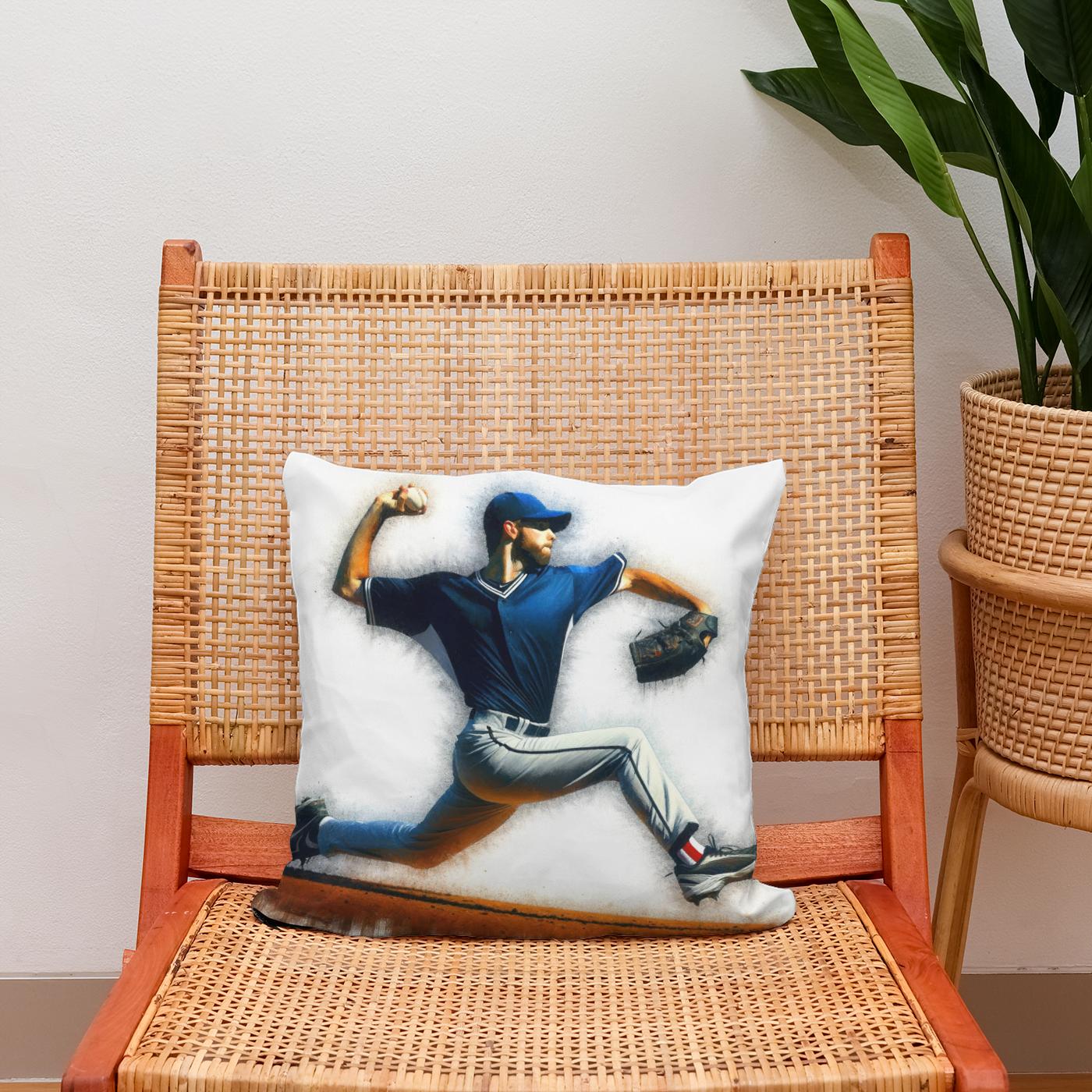 Pitcher's Moment Cotton Cushion
