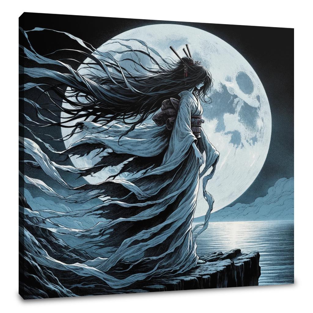 Cliffside Onryo Canvas