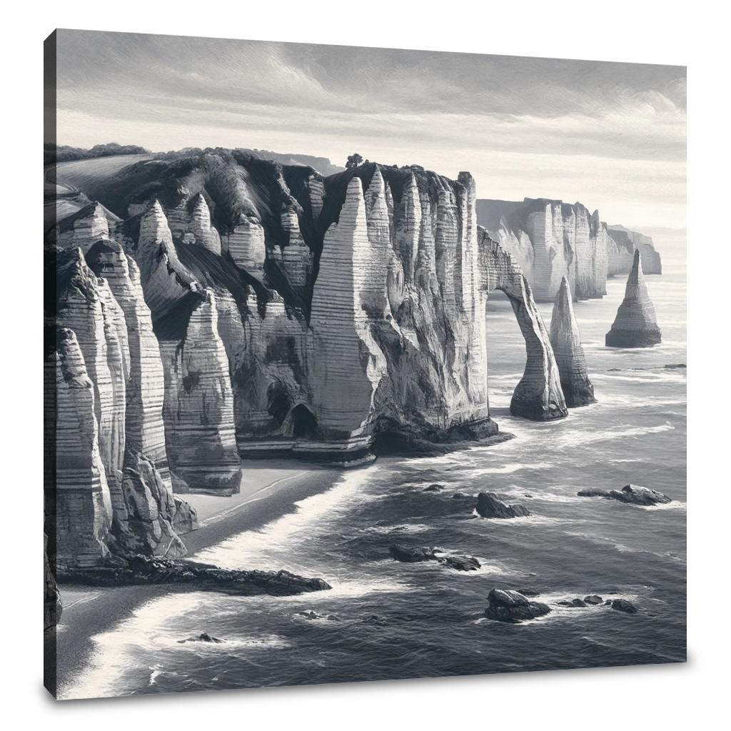 Étretat Cliffs Canvas