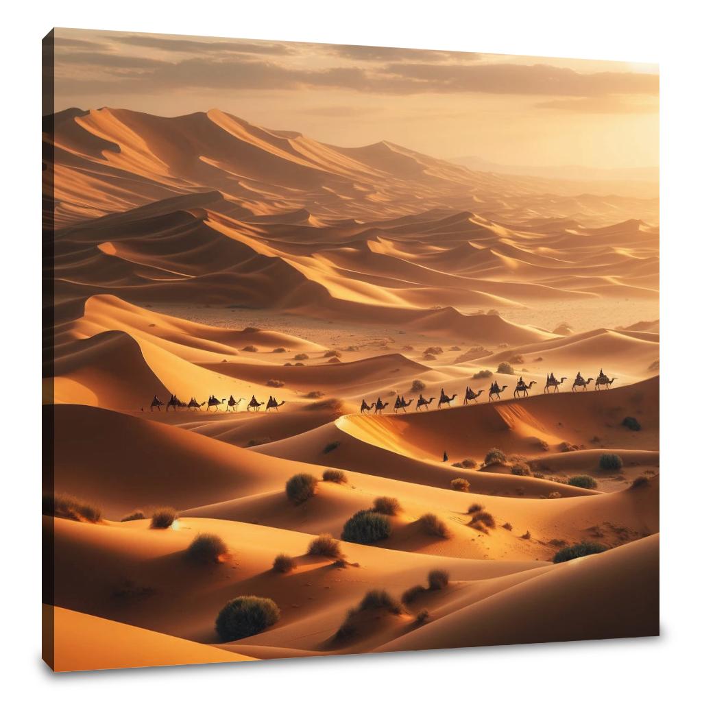 Sahara Sunset Canvas