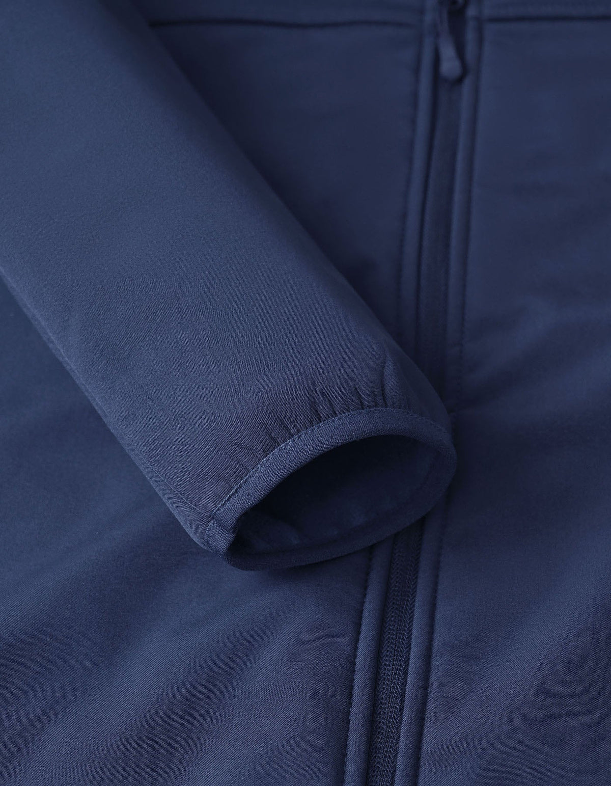 Navy Hooded Windbreaker Jacket