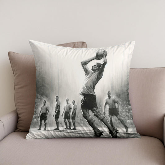 Throw-In Sketch Cotton Cushion