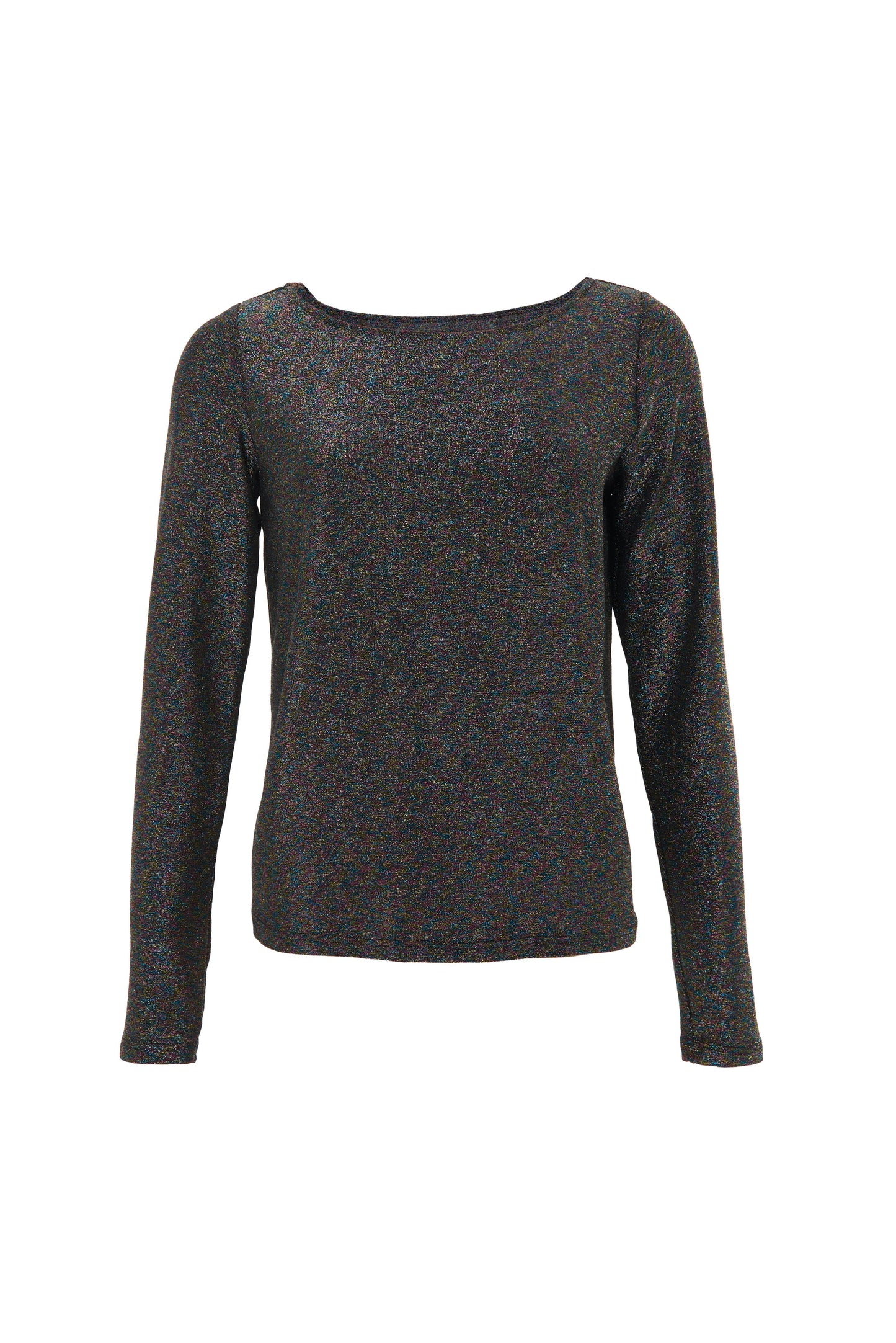 Josiane Sparkle Boat Neck Top - Multi