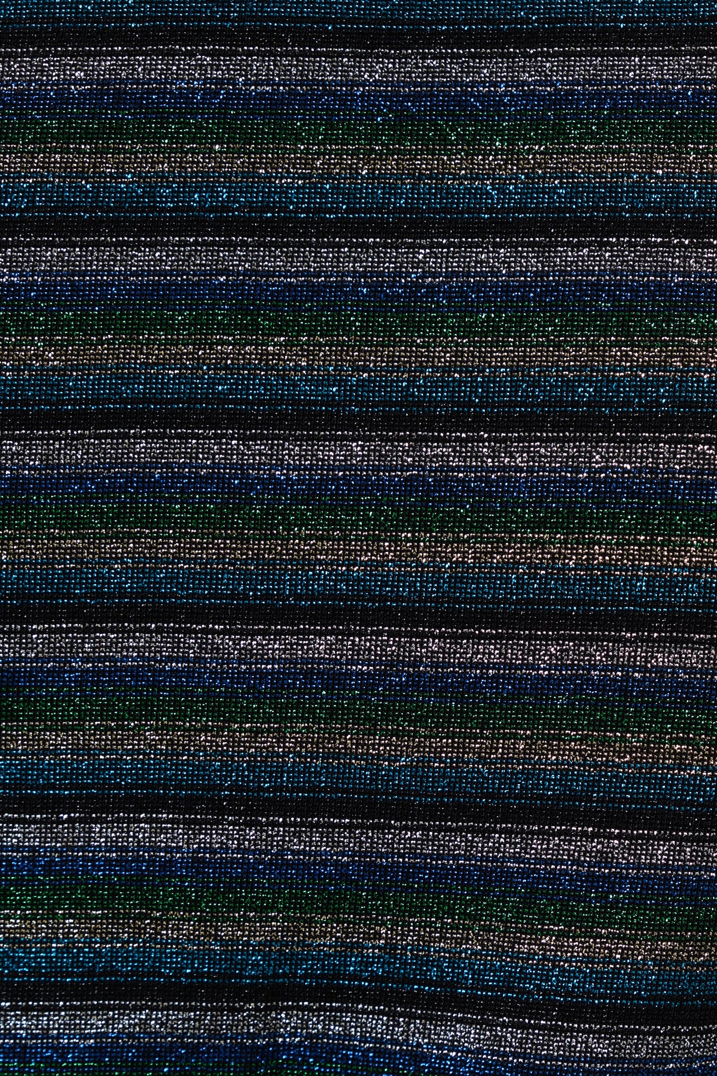 Jayda Sparkle Stripe Cardigan - Silver