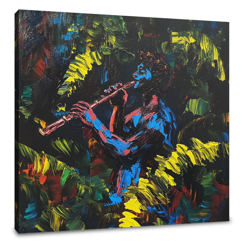 Faun's Serenade Canvas