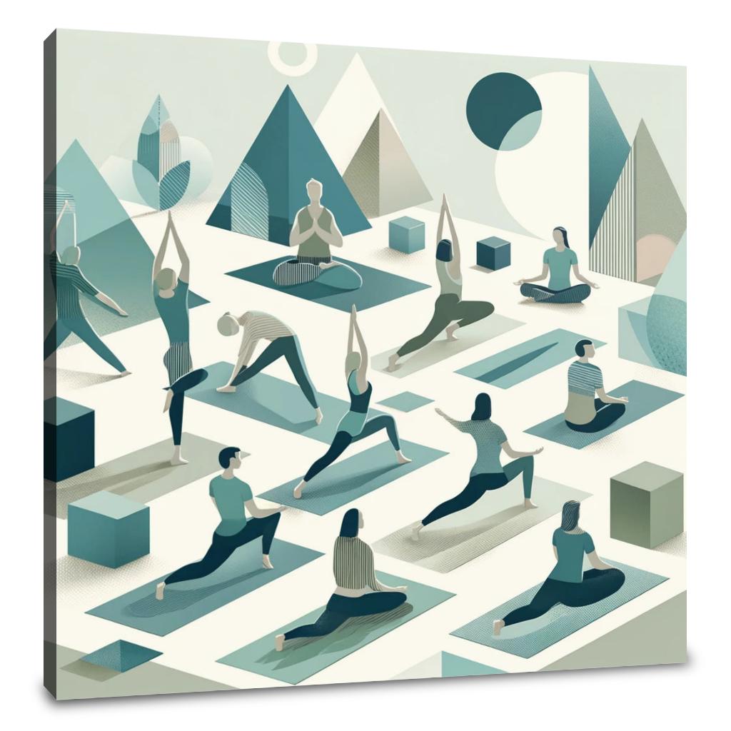 Yoga Serenity Canvas