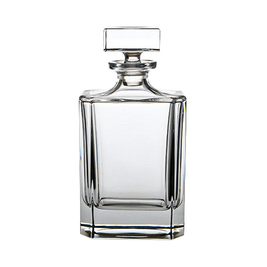 Crystal Spirit Square Decanter - 0.7Ltr