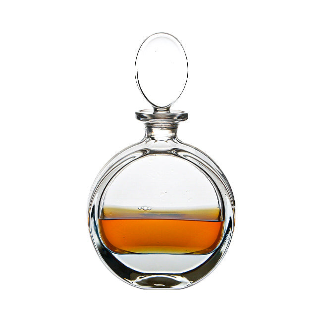 Lead Crystal Round Spirit Decanter - 0.65Ltr