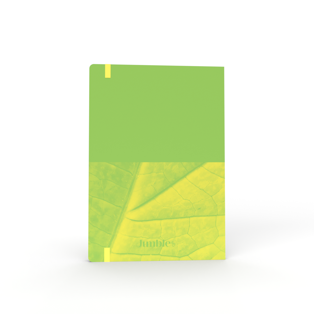 Thankful and Wishful Gratitude Journal, A5 - Green