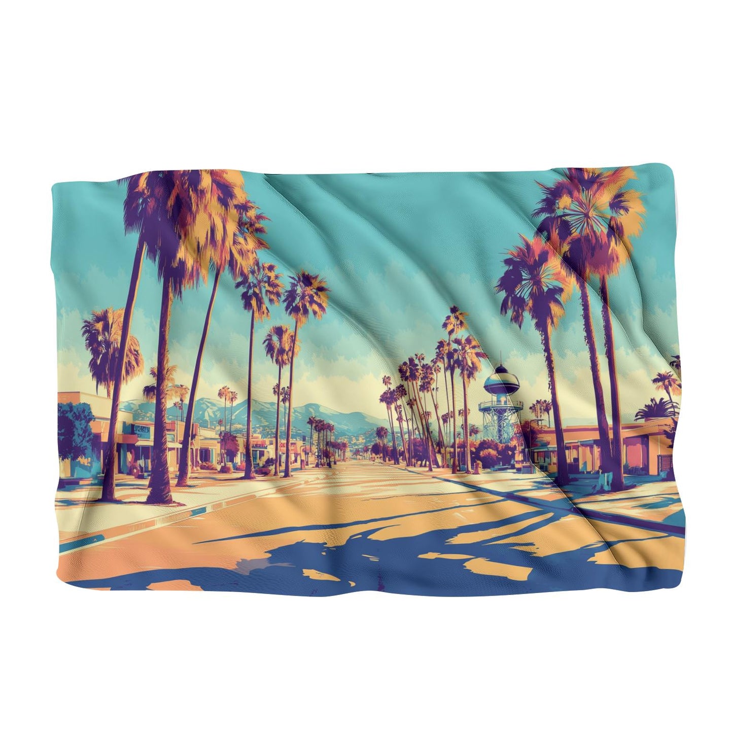 Golden Surf LA Blanket