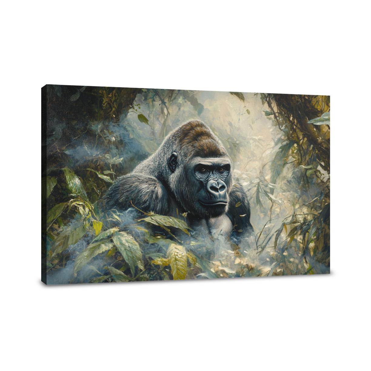 Silverback Jungle Canvas